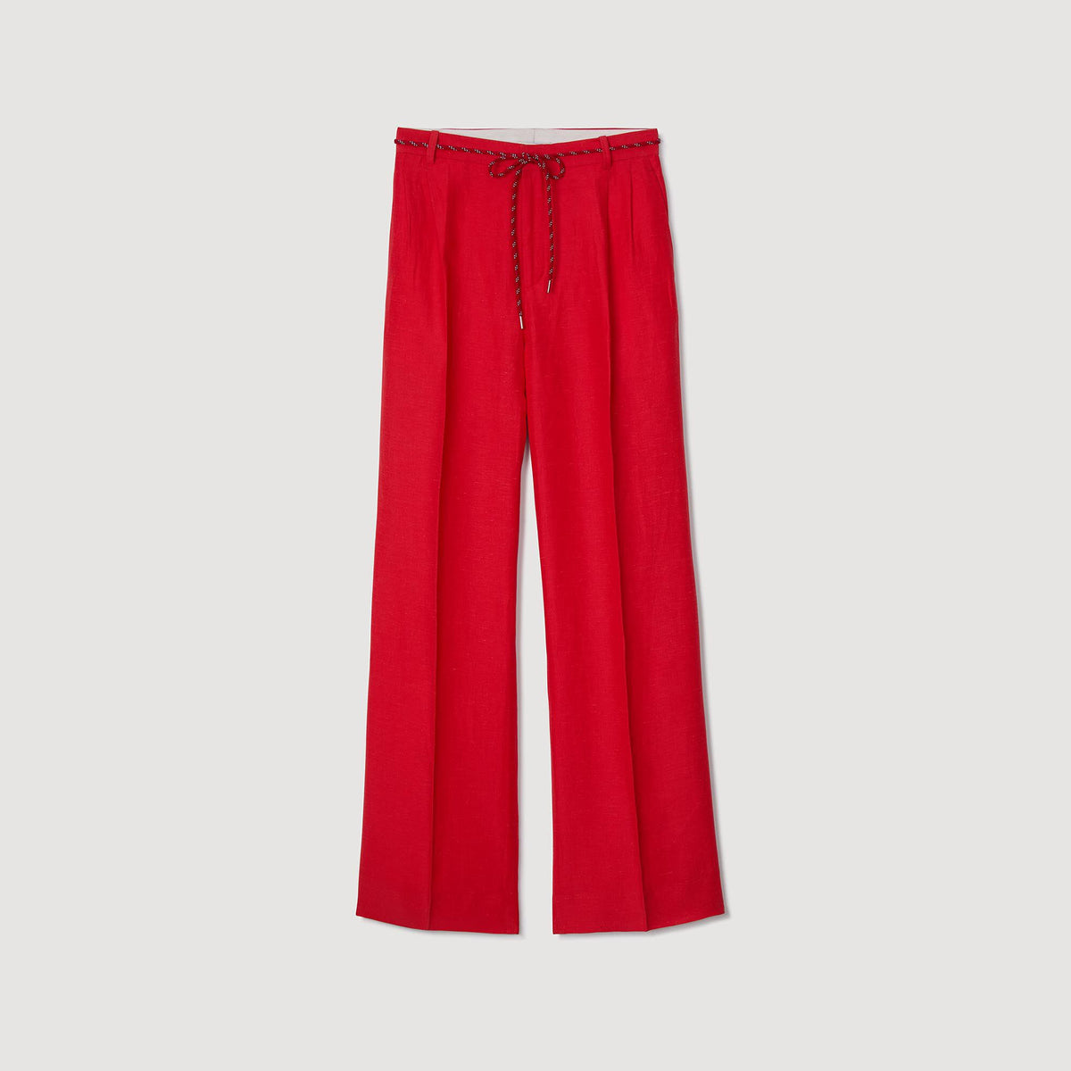 Sandro Drawstring trousers Red