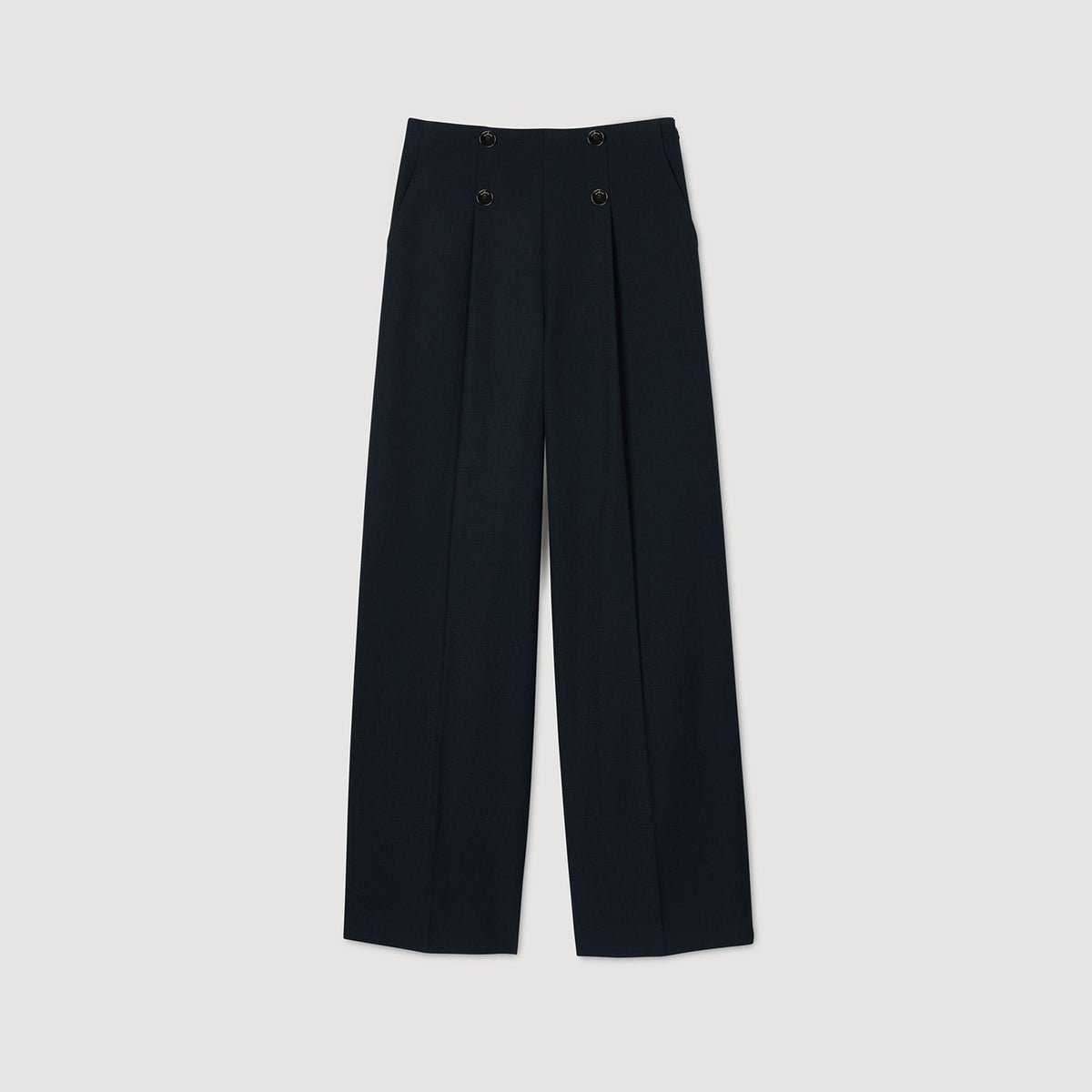 Sandro Suit trousers Navy Blue