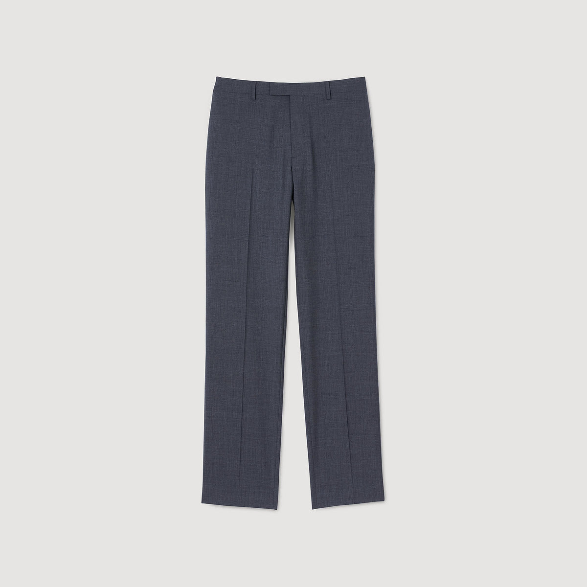 Sandro Wool suit trousers Mocked Grey