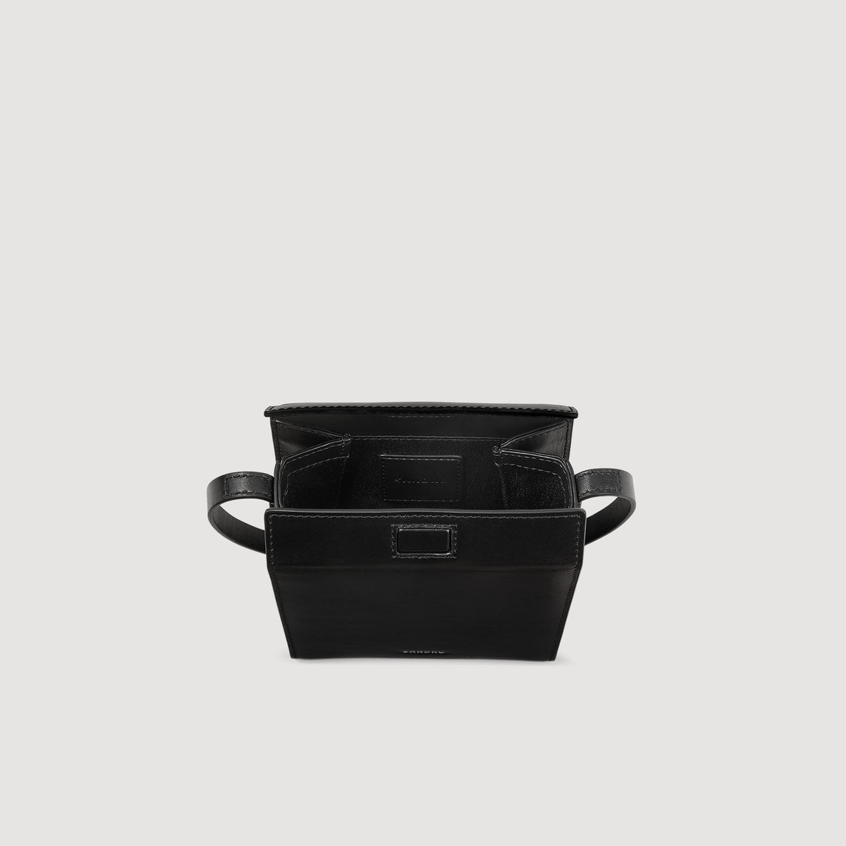 Sandro Leather shoulder bag Black