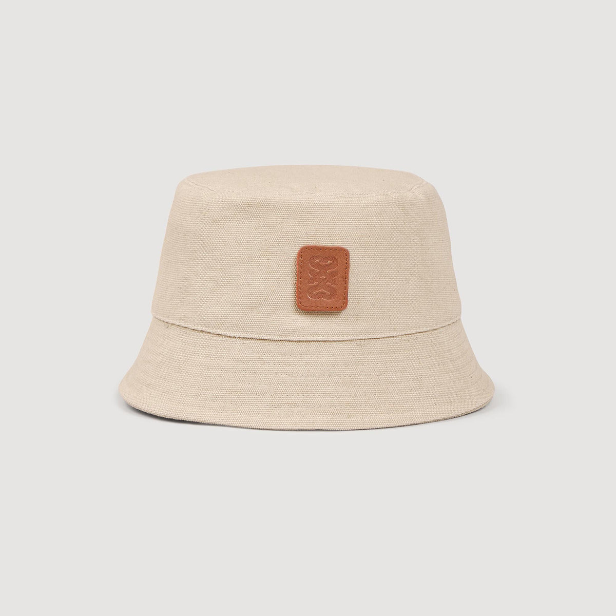 Sandro Canvas bucket hat Oats