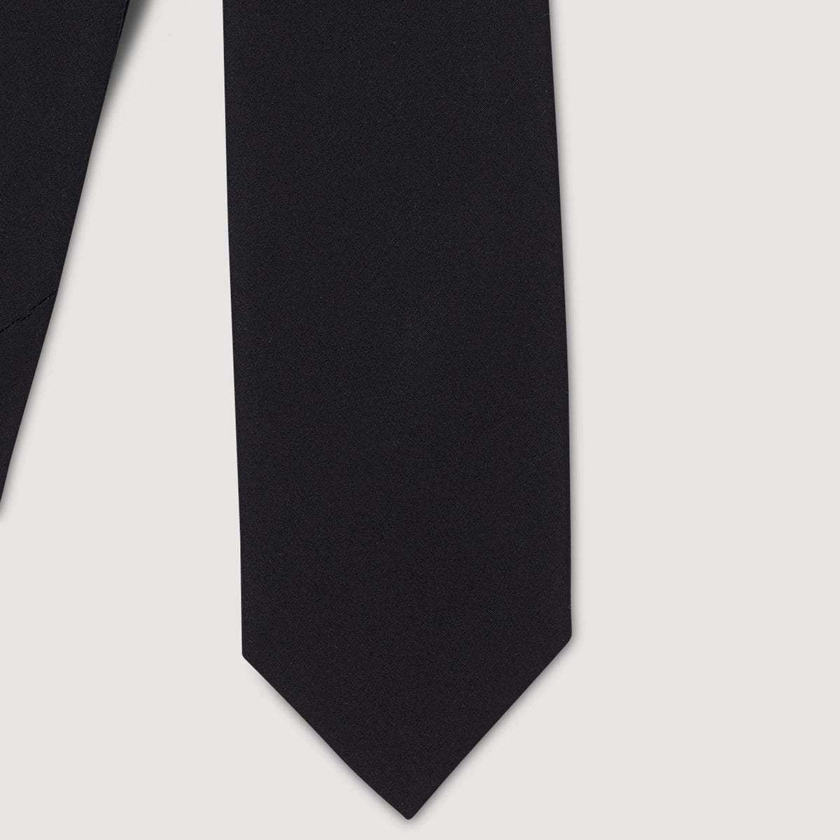 Sandro Silk jacquard tie Black