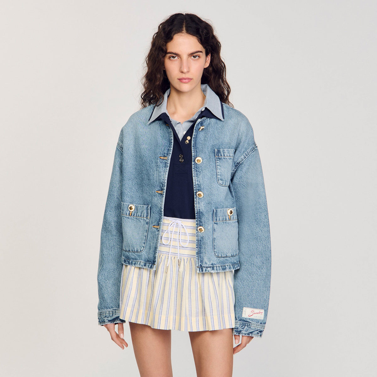 Sandro Denim jacket Blue Jean