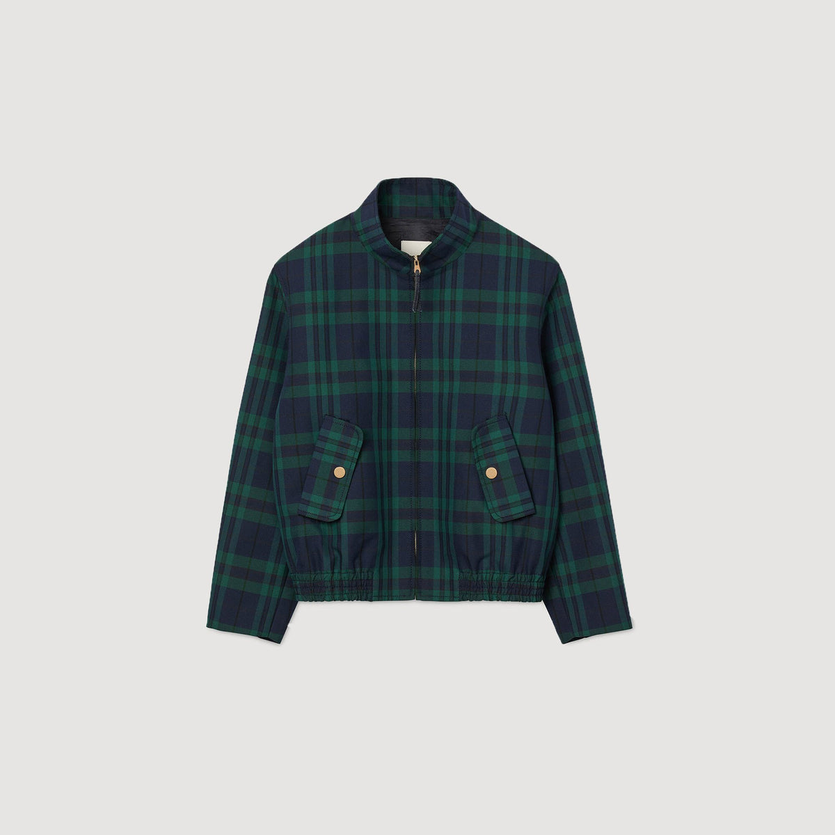 Sandro Checked jacket Green / Blue