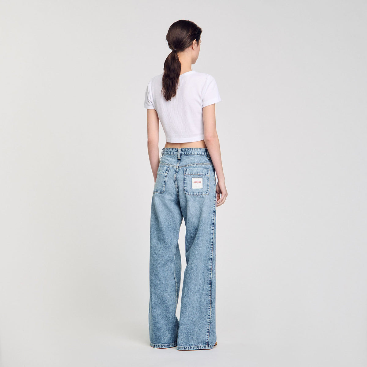 Sandro Faded jeans Blue Jean