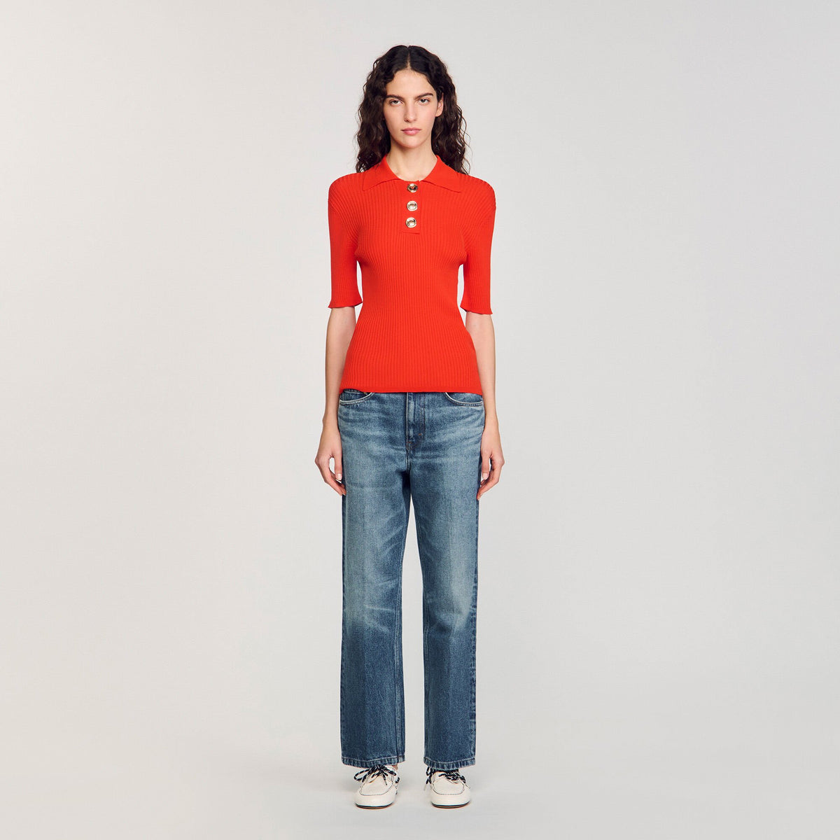 Sandro Polo-neck sweater Poppy