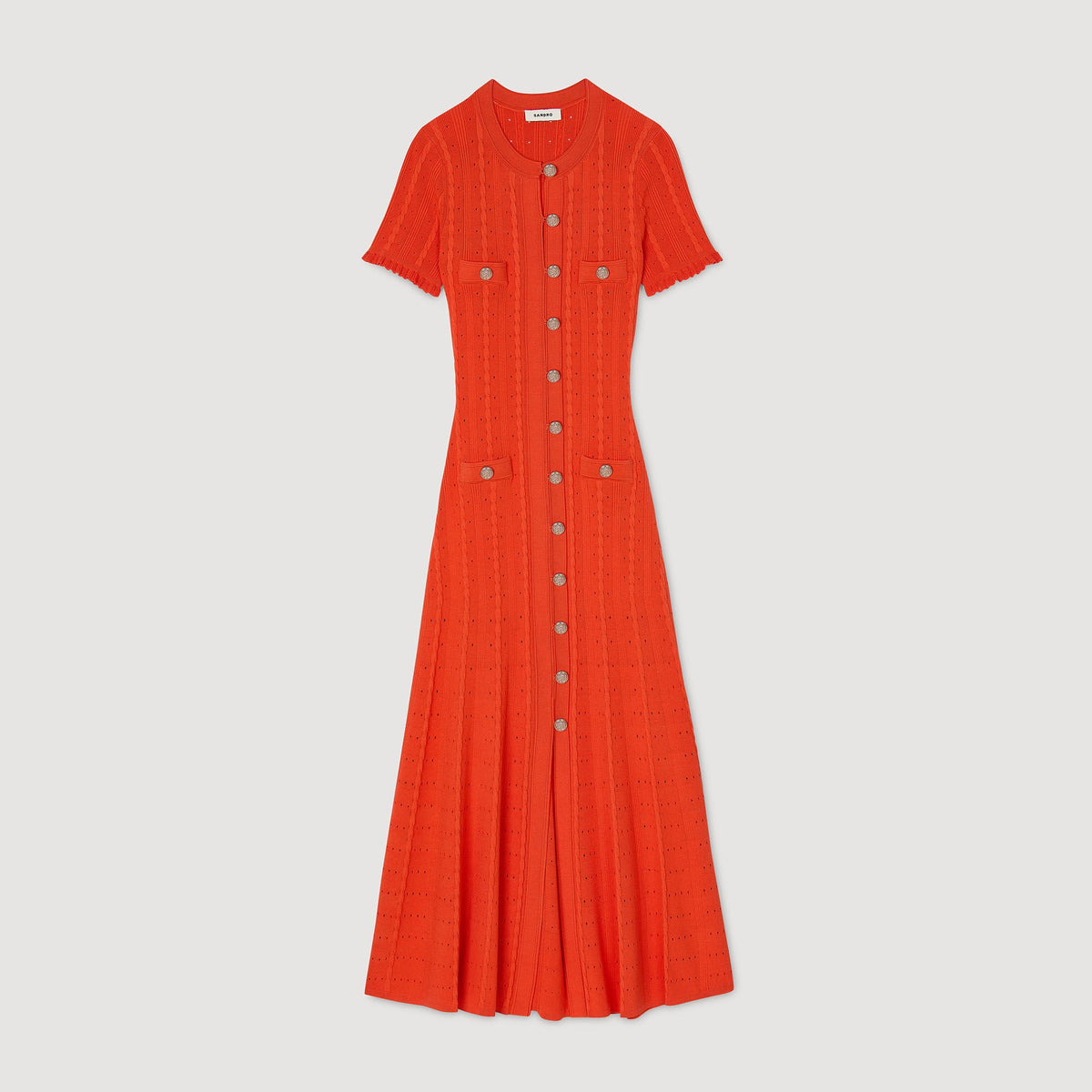Sandro Knit maxi dress Poppy