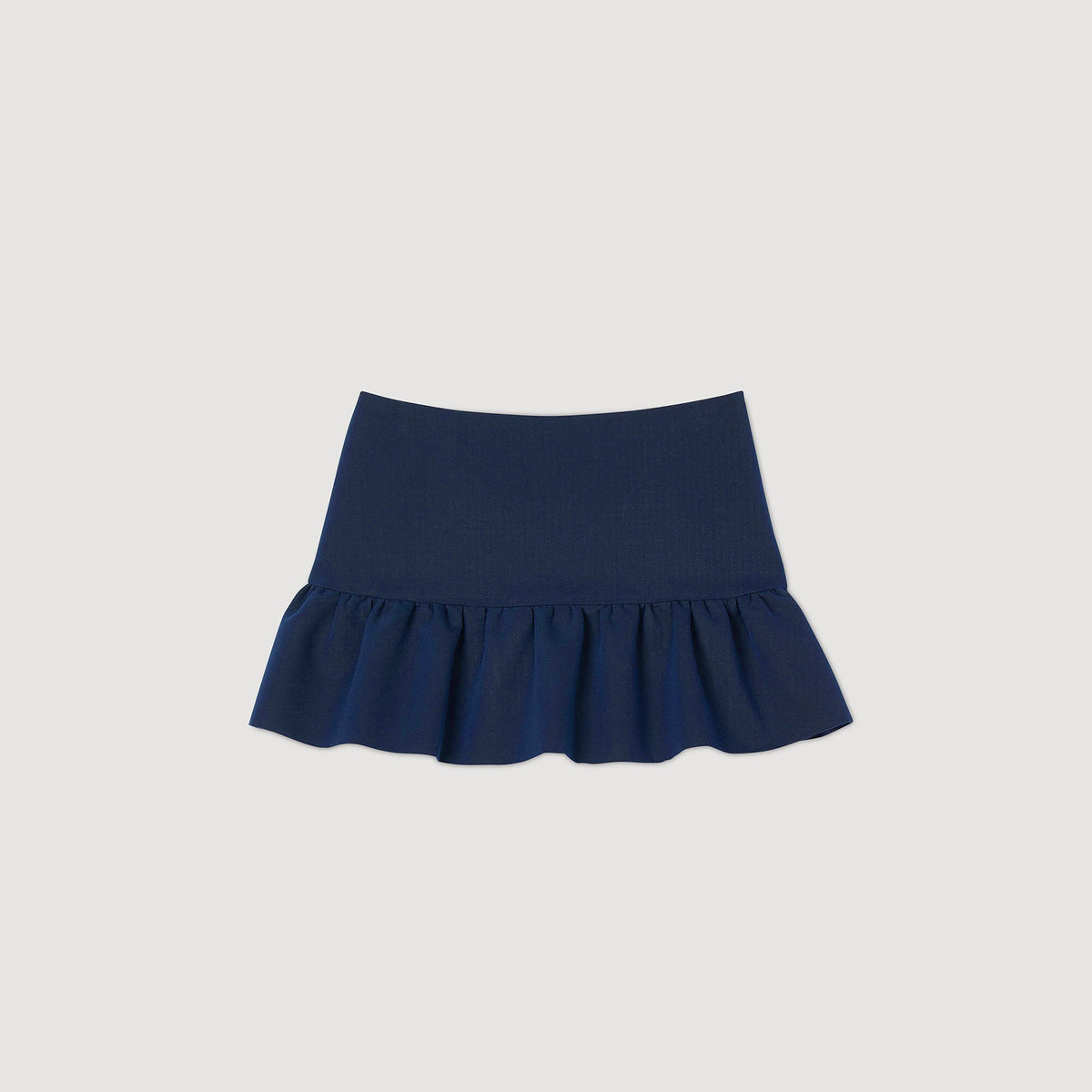 Sandro Flounced shorts Navy Blue