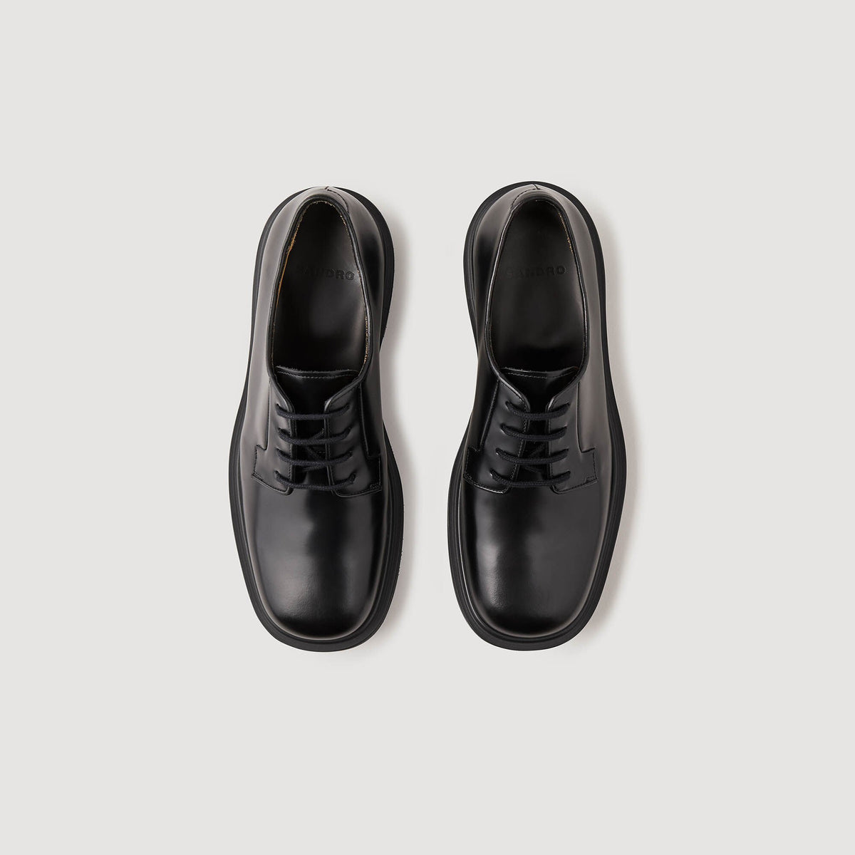 Sandro Patent leather dress shoes Black