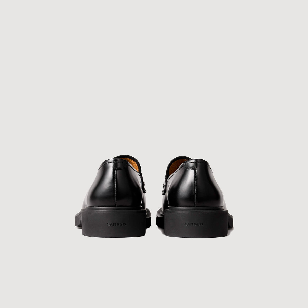 Sandro Patent leather dress shoes Black