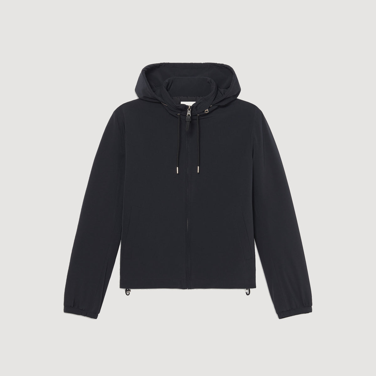 Sandro Technical fabric jacket Navy Blue