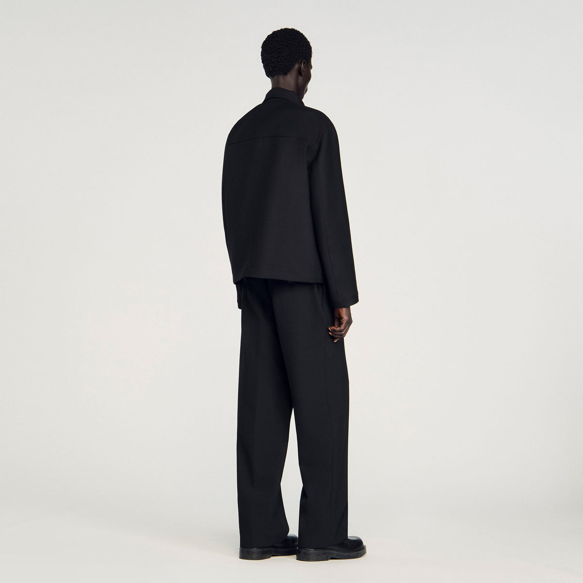 Sandro Zip-up jacket Black