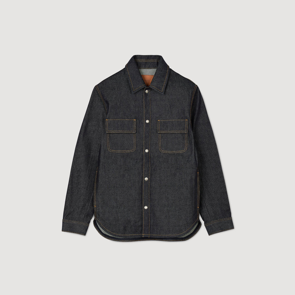 Sandro Denim oversized shirt Raw-Denim