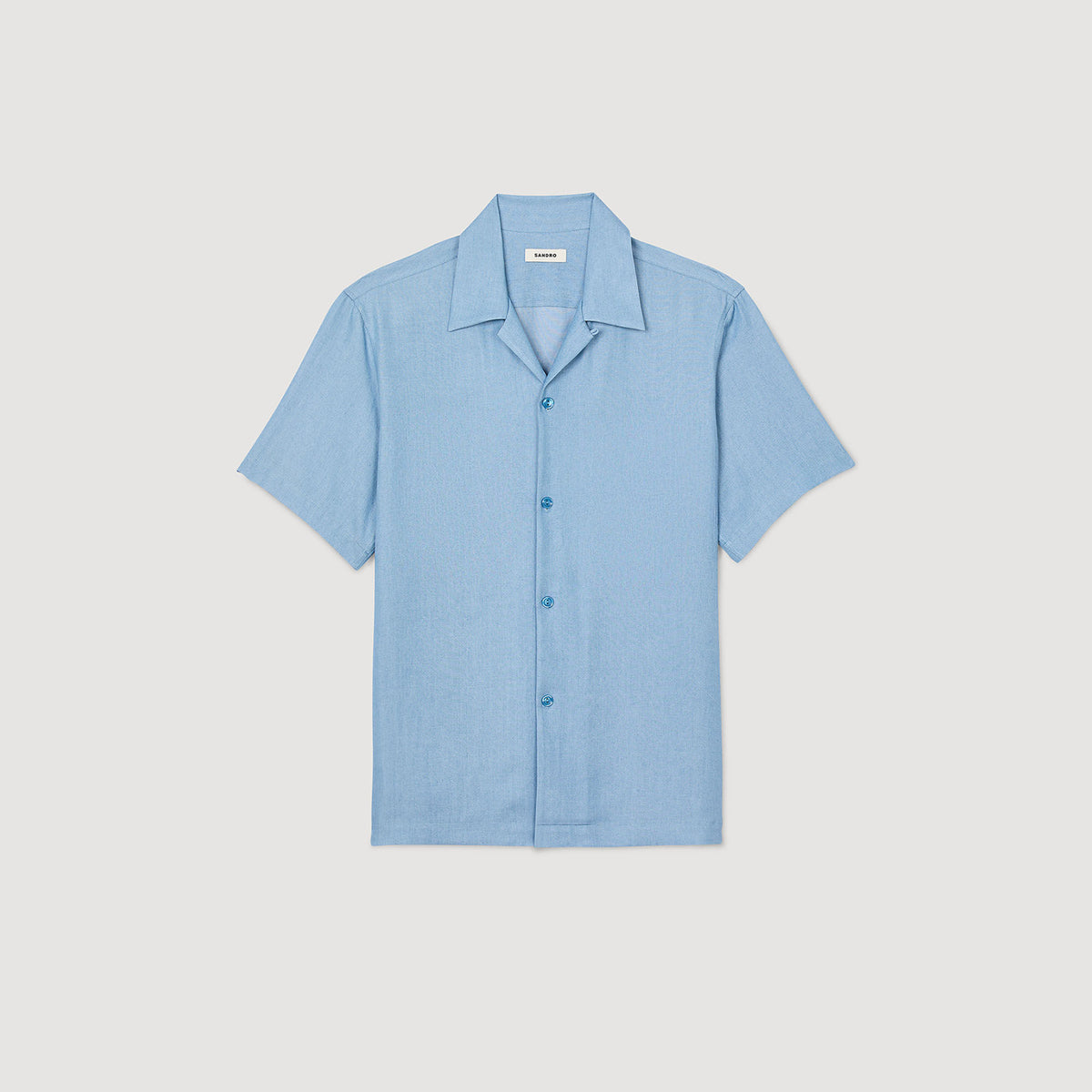 Sandro Short-sleeved shirt Chambray