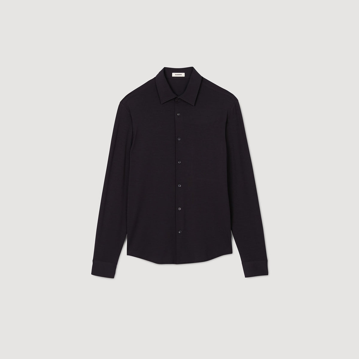 Sandro Jersey shirt Navy Blue