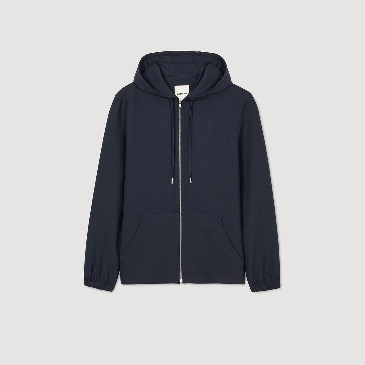 Sandro Hooded shirt Navy Blue
