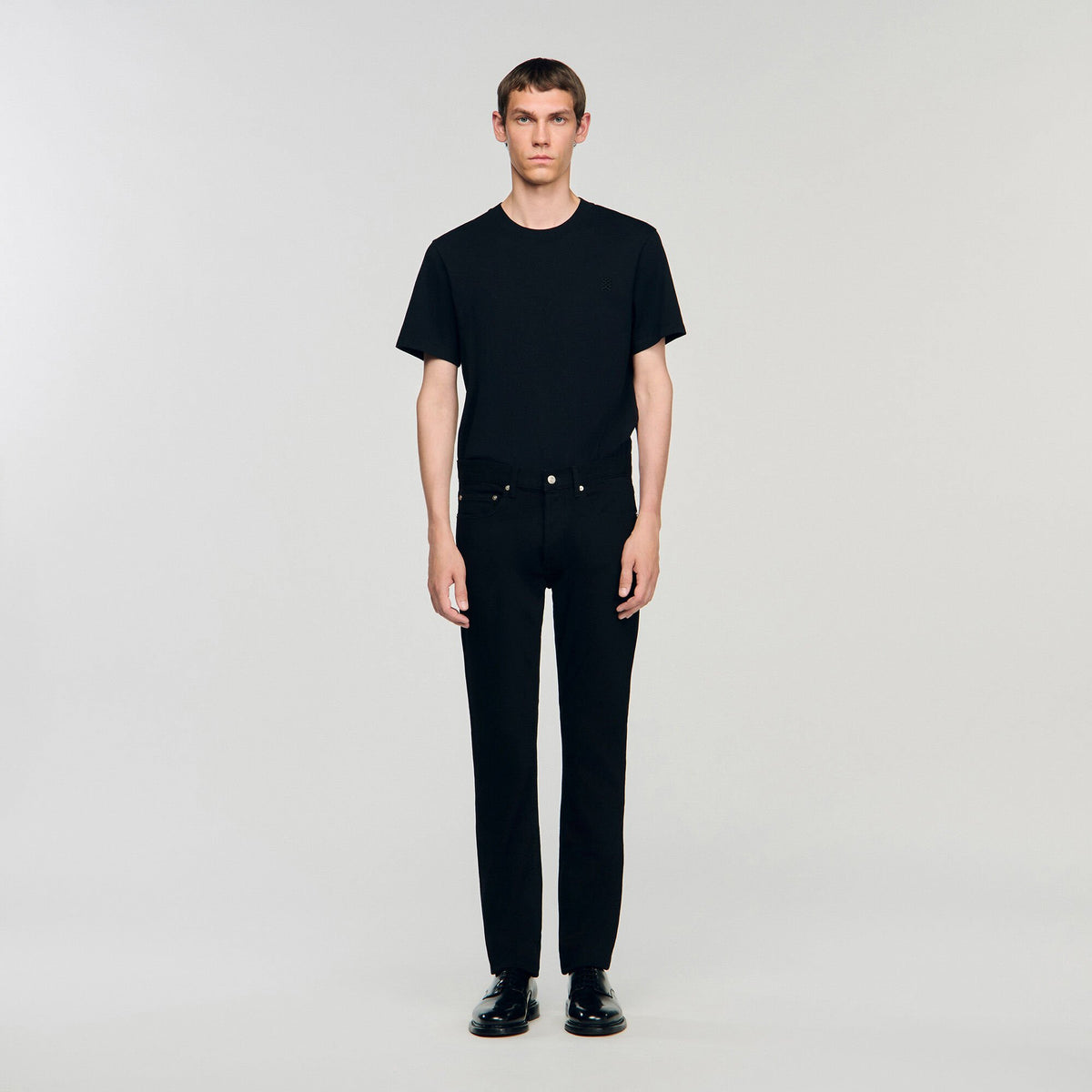 Sandro Slim-fit jeans Black