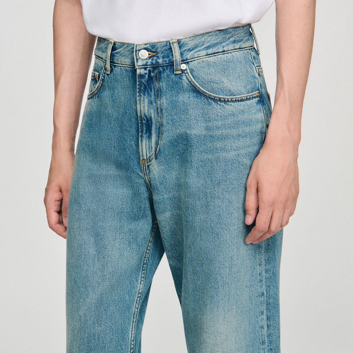Sandro Baggy jeans Blue