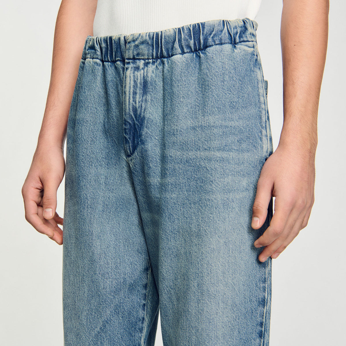 Sandro Wide-leg jeans Blue Vintage - Denim
