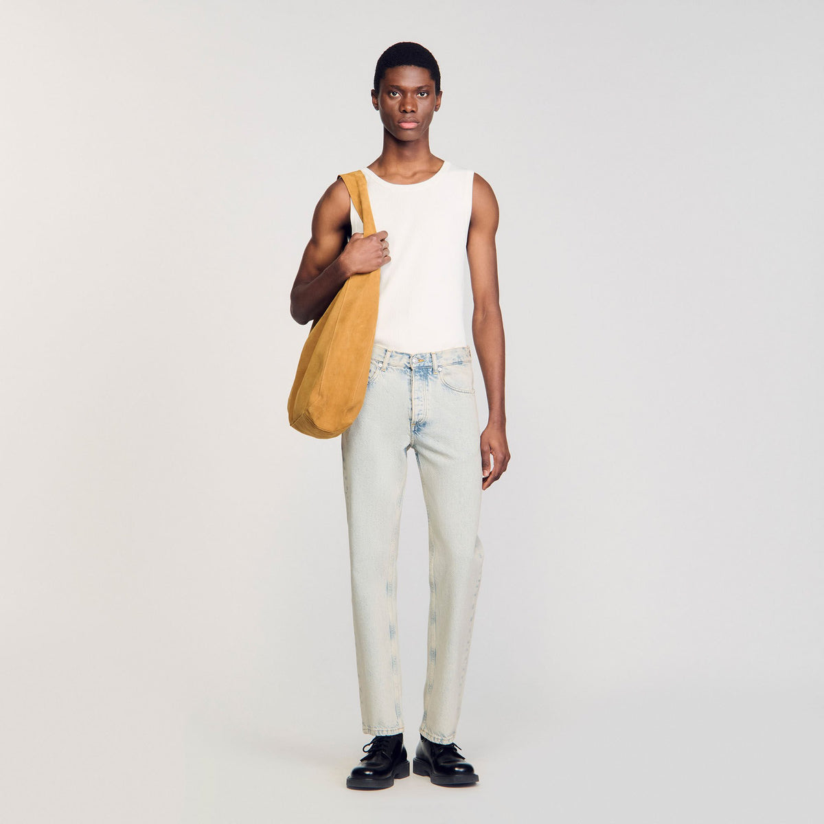 Sandro Regular faded jeans Blue Vintage - Denim
