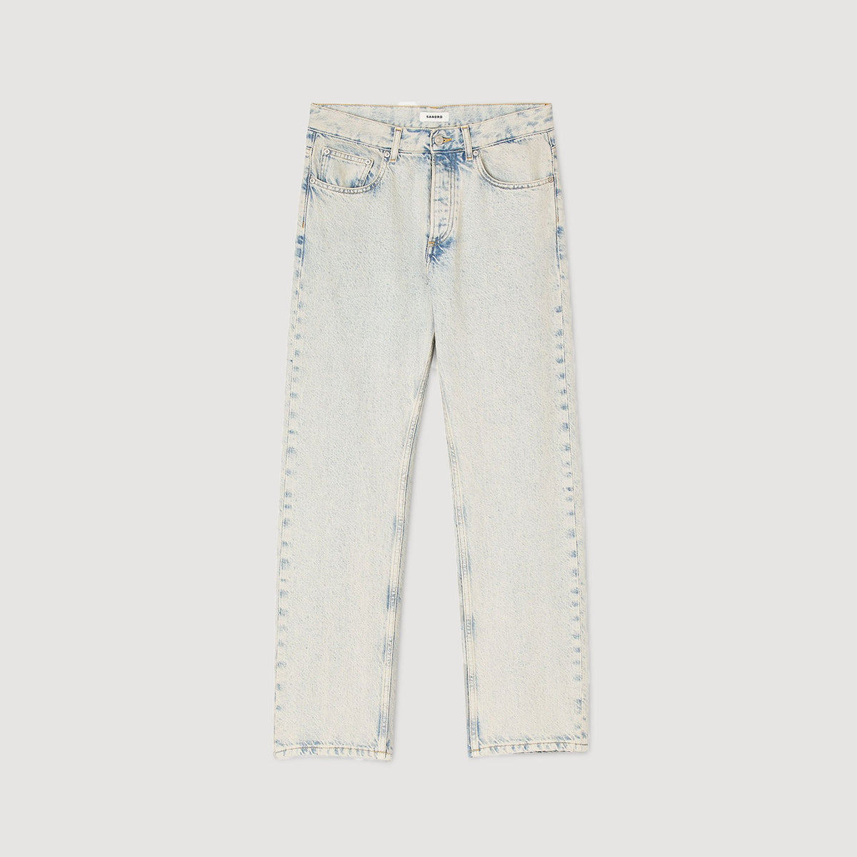 Sandro Regular faded jeans Blue Vintage - Denim