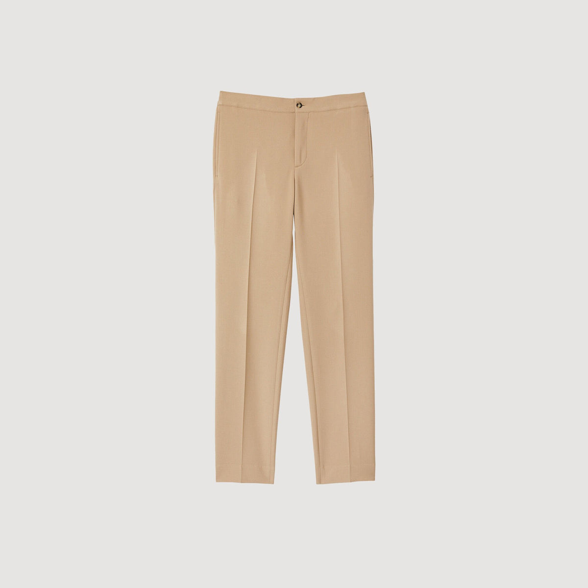 Sandro Jersey trousers Beige