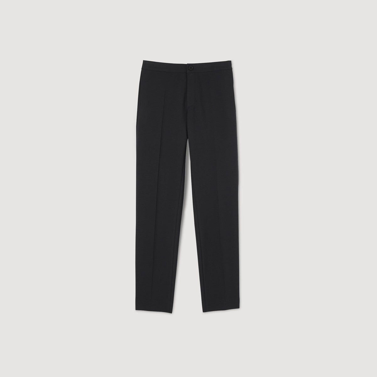 Sandro Jersey trousers Black