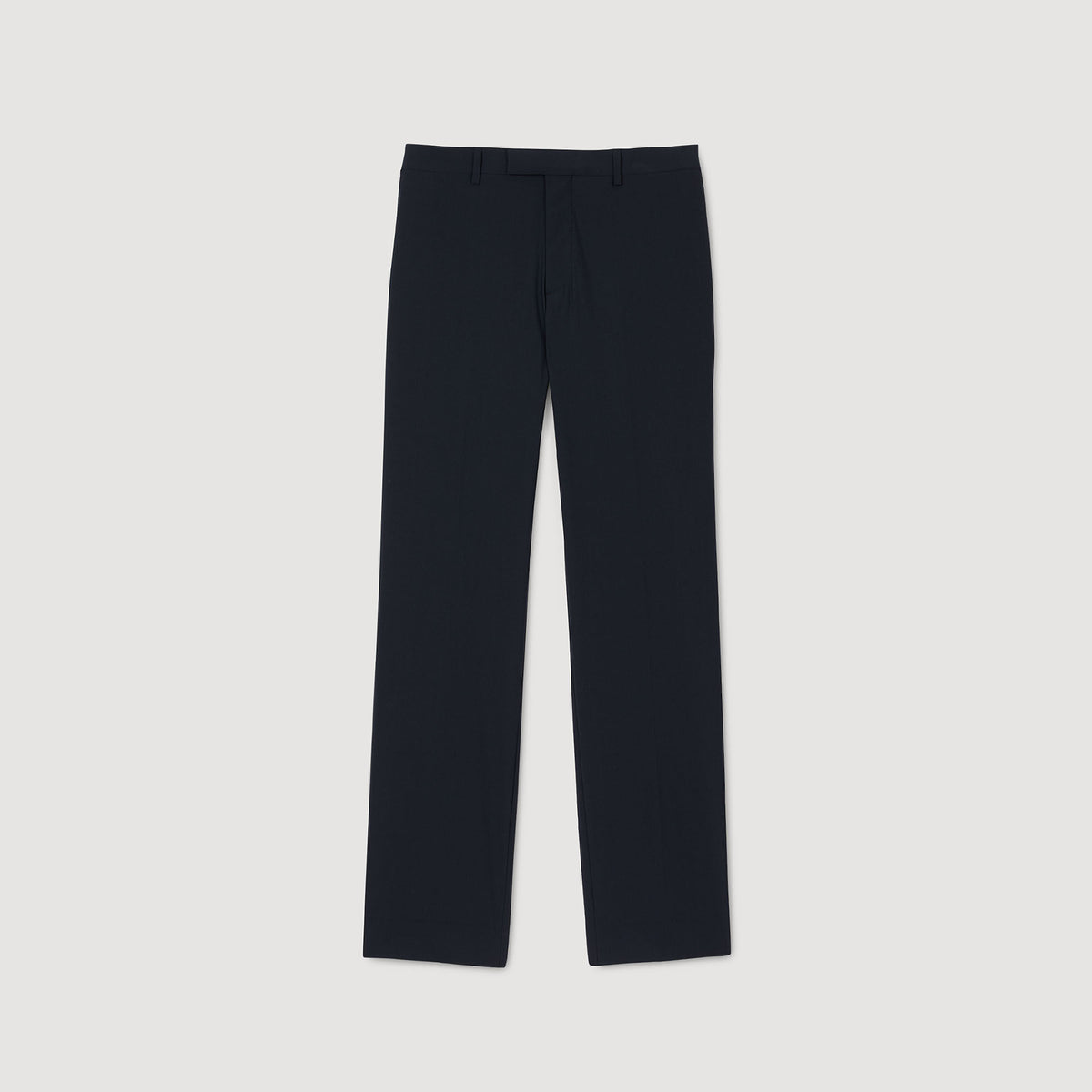 Sandro Wool suit trousers Navy Blue