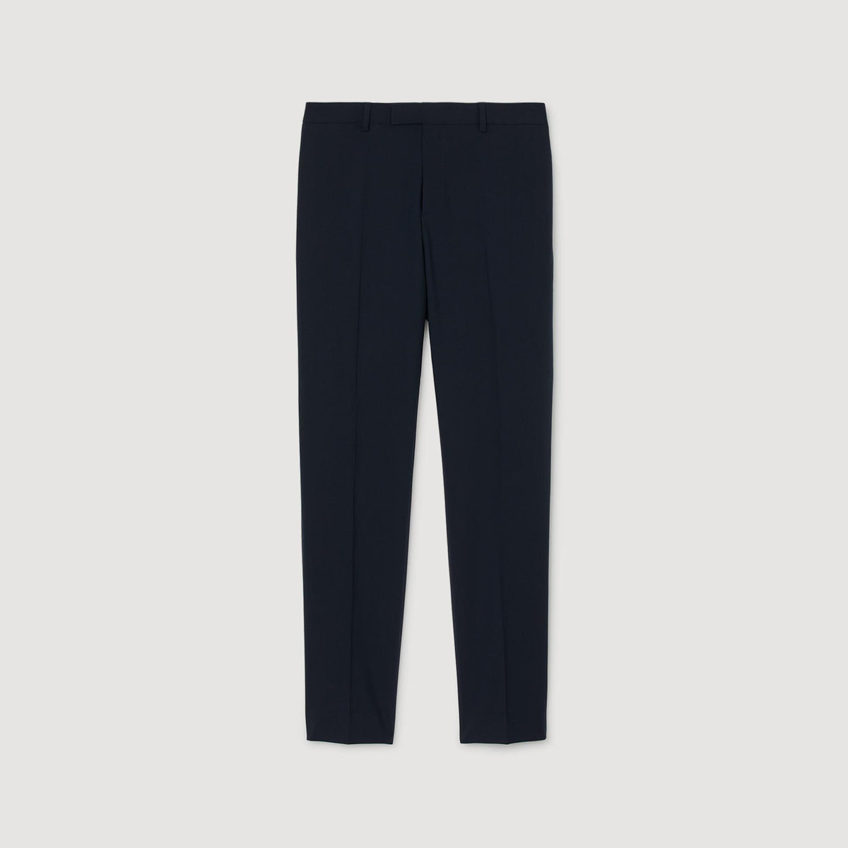 Sandro Wool suit trousers Navy Blue