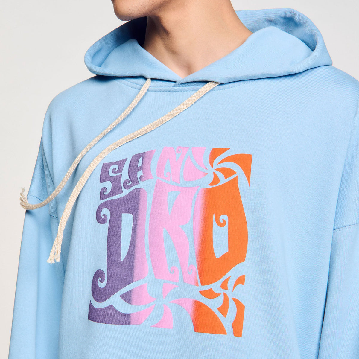 Sandro Hooded sweatshirt Blue Sky