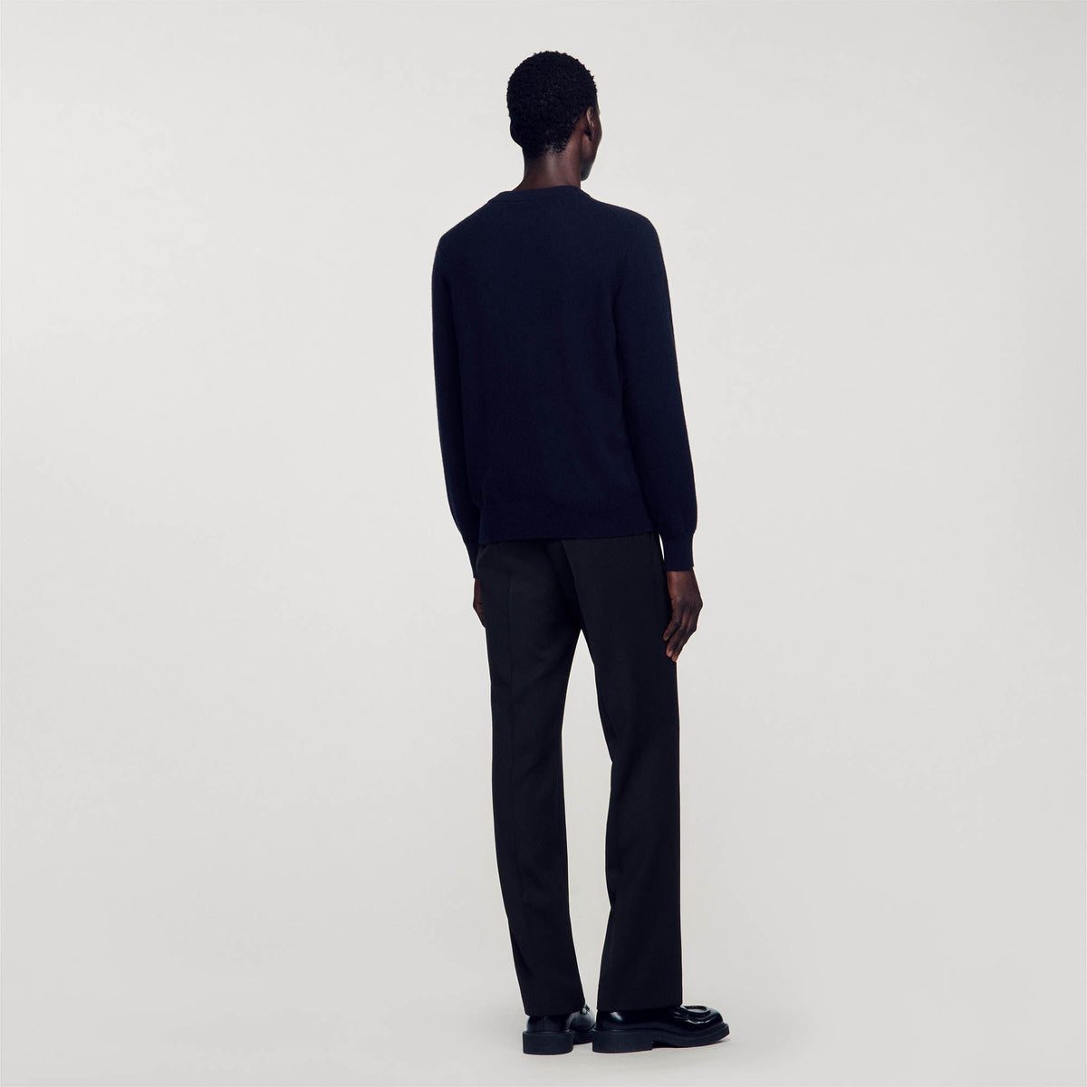 Sandro Cashmere sweater Dark Navy