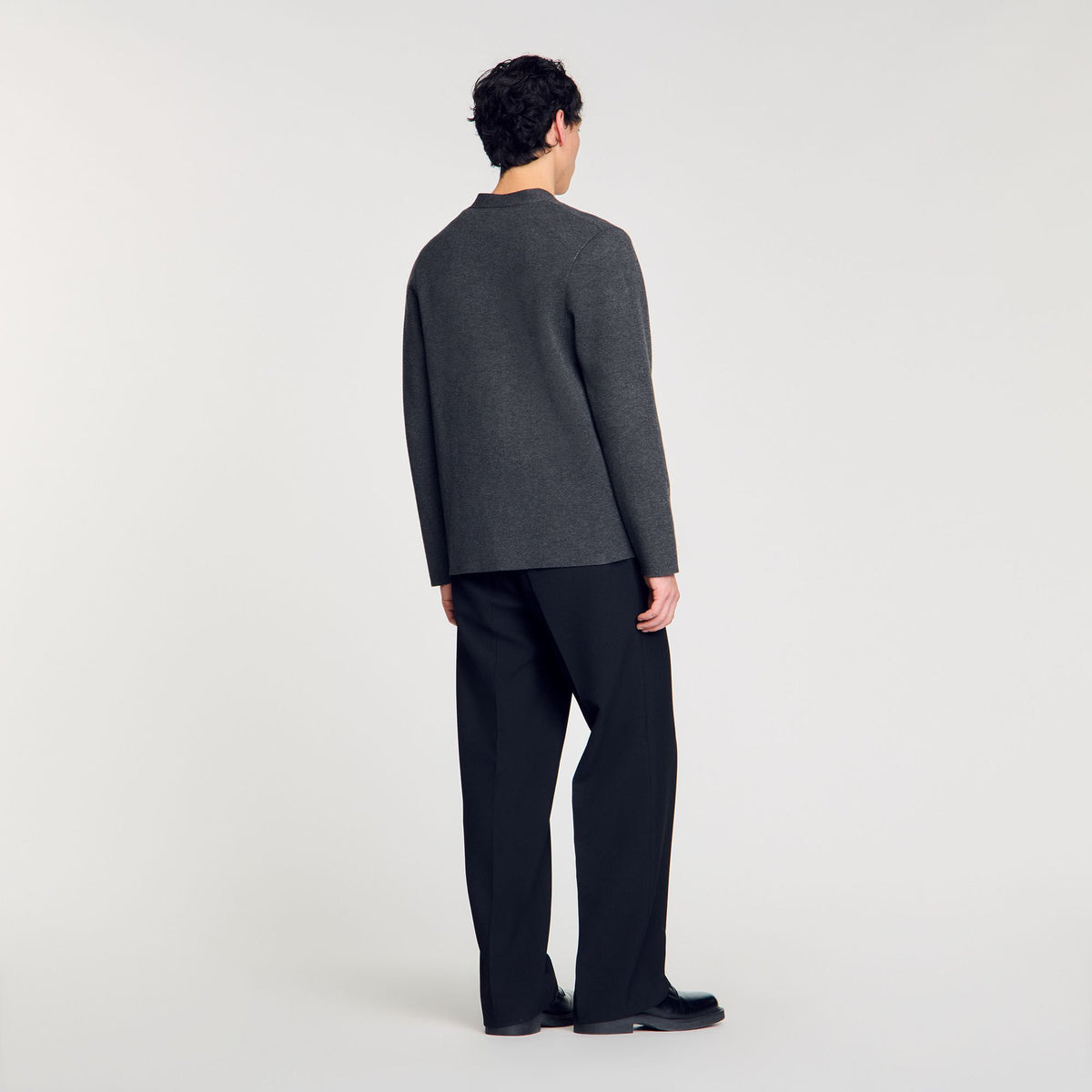 Sandro Cardigan with snake detail Lime