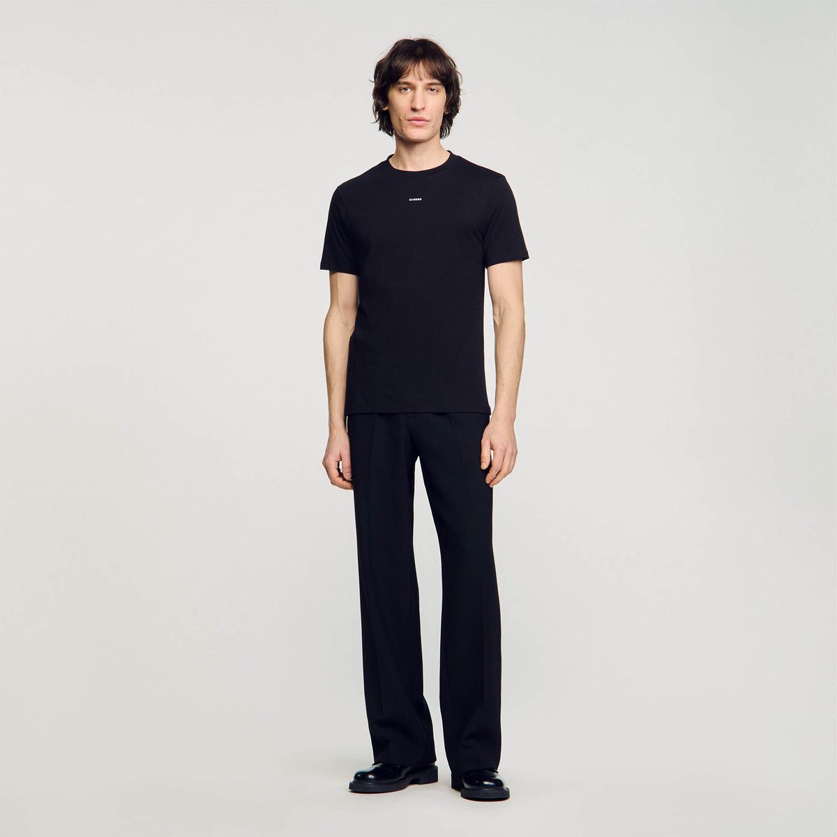 Sandro Short-sleeved T-shirt Black