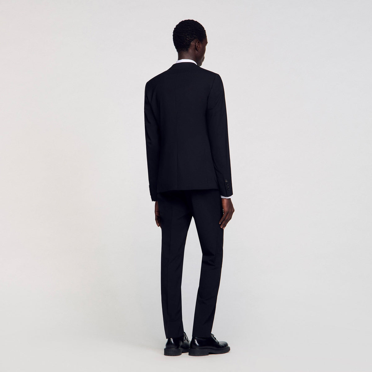 Sandro Virgin wool suit jacket Black